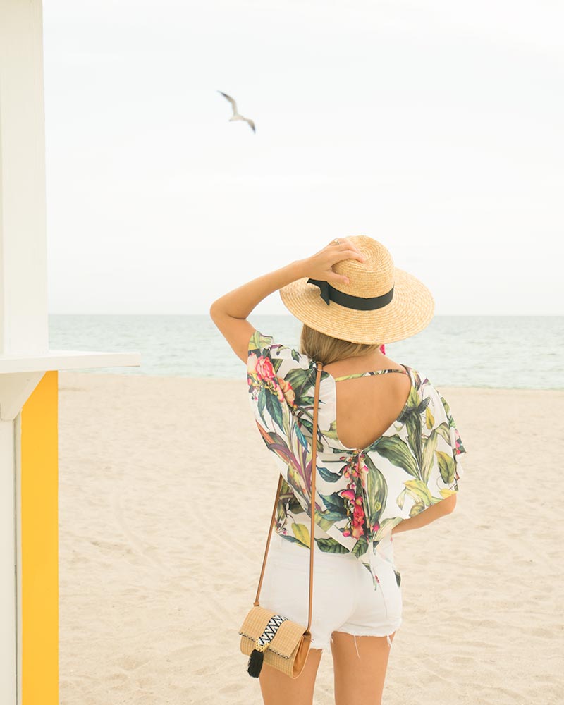 Today’s Everyday Fashion: Palm Print, South Beach