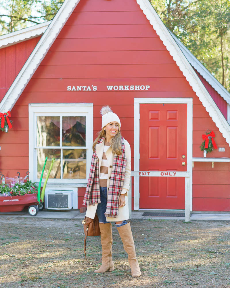 Today’s Everyday Fashion: Two Winter Coats at Santa’s Farm